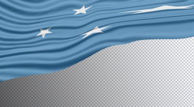 Mikronezya Dalgalı Bayrak, Ulusal Bayrak Kırpma Yolu