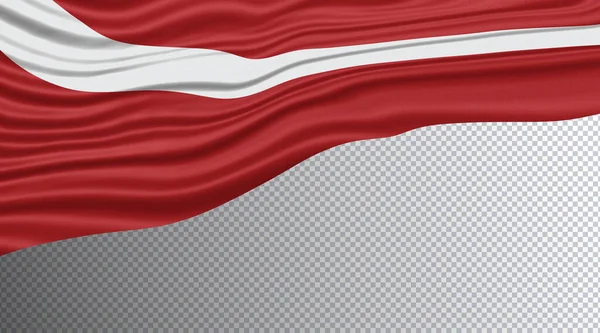 Diver Wavy Flag Dive Flag Clipping Path — Stock fotografie