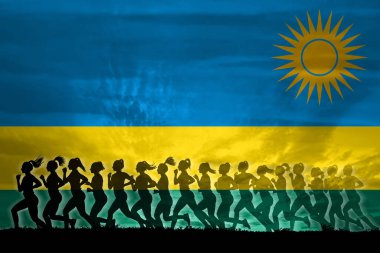 Ruanda kadınları hak, kadın konsepti, bağımsızlık, eşitlik, kadın gücü kavramı için mücadele ediyor