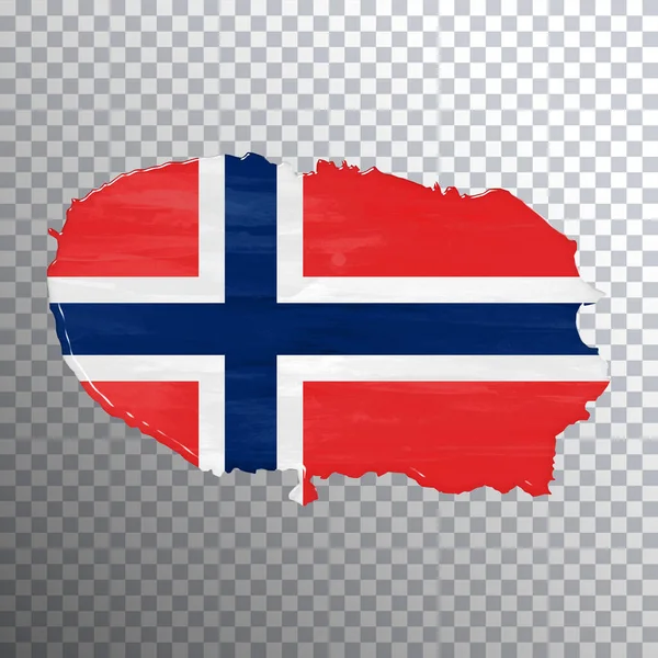 Bandeira Mapa Ilha Bouvet Fundo Transparente Caminho Recorte — Fotografia de Stock