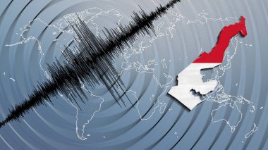 Sismik aktivite depremi Monako haritası Richter ölçeği