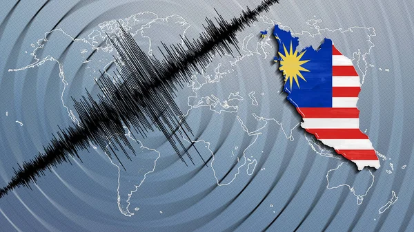 Seismic activity earthquake Malaysia map Richter scale