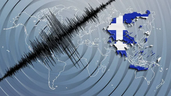 Seismic activity earthquake Greece map Richter scale