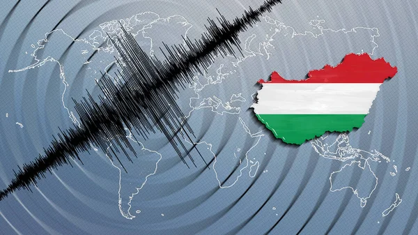 Seismic activity earthquake Hungary map Richter scale