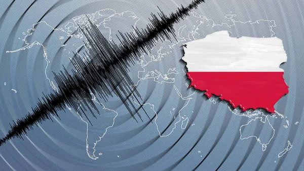 Seismic activity earthquake Poland map Richter scale