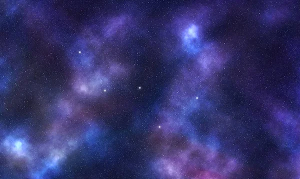 Звезда Кассиопеи Ночное Небо Кластер Звезд Глубокий Космос Кассиопея Хаир — стоковое фото