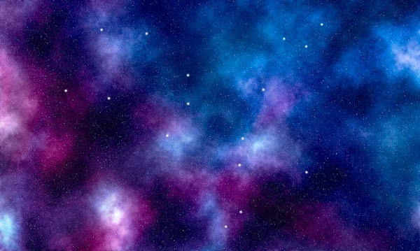 Сузір Андромеди Нічне Небо Скупчення Зірок Глибокий Космос — стокове фото