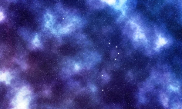 Созвездие Горология Ночное Небо Скопление Звезд Глубокий Космос Созвездие Часов — стоковое фото