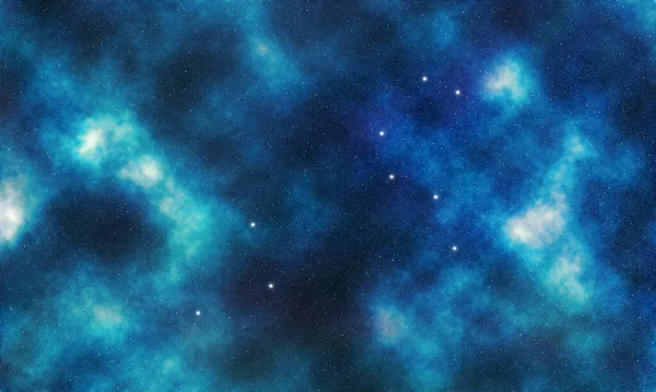 Sternbild Löwe Nachthimmel Sternhaufen Deep Space Sternbild Löwe — Stockfoto