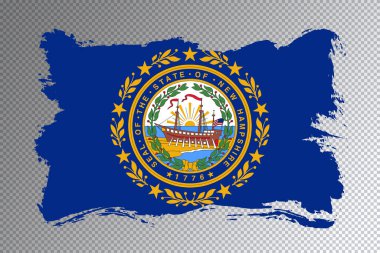 New Hampshire eyalet bayrağı, New Hampshire bayrağı şeffaf arkaplan