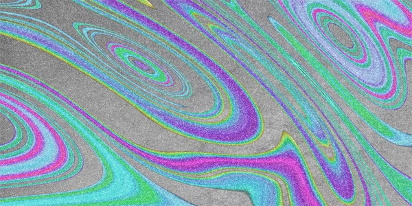 Arte Fluida Colorata Brillantini Vortici Metallici Colorati Sfondo Vortice — Foto Stock