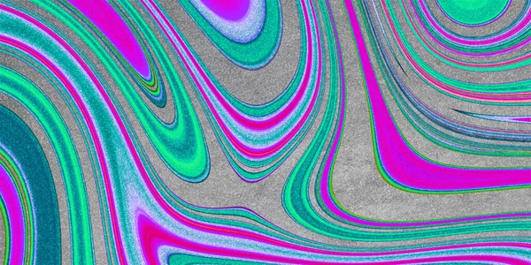 五彩缤纷的流体艺术 鲜艳的色彩 色彩艳丽的漩涡 液体大理石 — 图库照片