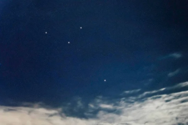 Octans Star Constellation Night Sky Cluster Stars Deep Space Octans — Foto de Stock