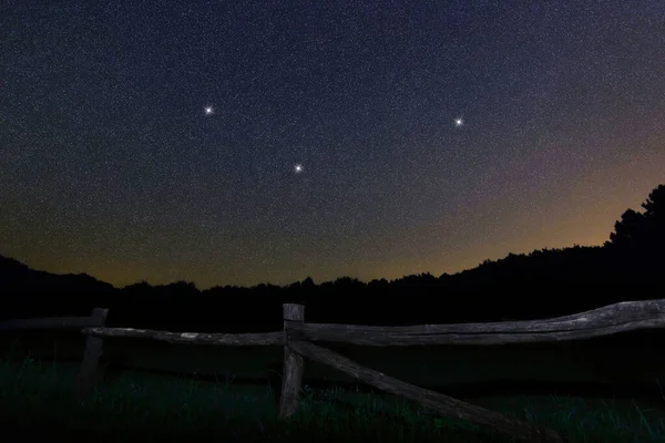 Fornax 별자리 밤하늘 은하단 스페이스 Furnace 별자리 — 스톡 사진
