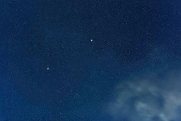 Canis Constelación Estrellas Menores Cielo Nocturno Racimo Estrellas Espacio Profundo — Foto de Stock