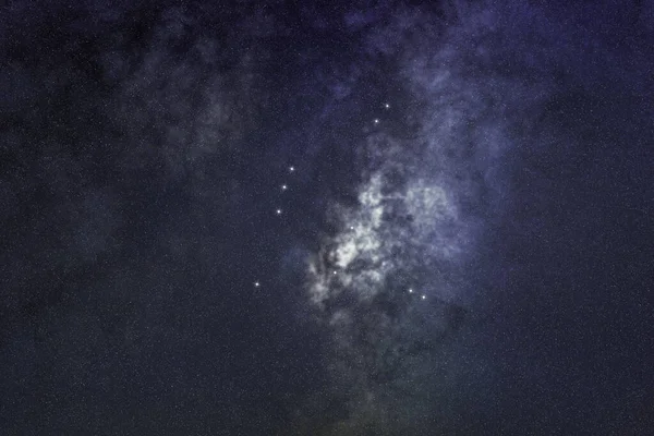 Constelación Estrellas Aquila Cielo Nocturno Racimo Estrellas Espacio Profundo Constelación — Foto de Stock