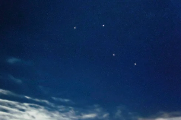 Αστερισμός Αστεριών Caelum Νυχτερινός Ουρανός Σμήνος Αστεριών Βαθύ Διάστημα Αστερισμός — Φωτογραφία Αρχείου