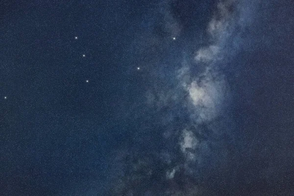 Constelación Estrellas Andrómeda Cielo Nocturno Racimo Estrellas Espacio Profundo — Foto de Stock