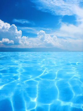 Sonsuz yüzme havuzu Deniz ve Dağ Vie