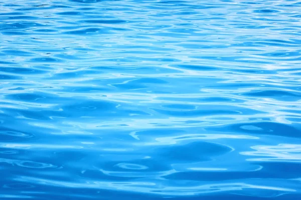 Agua Piscina Reflejos Soleados Agua Ondulada — Foto de Stock