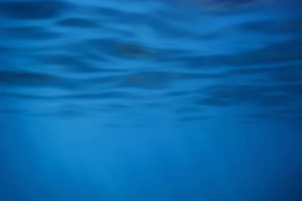 Підводна Поверхня Моря Синій Фон Хвилі Фону — стокове фото