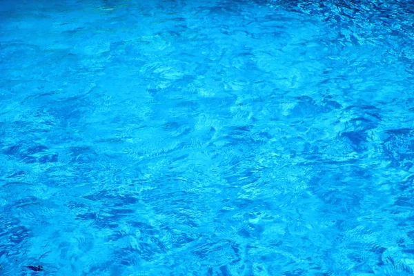 Swimming Pool Water Sun Reflection Background Ripple Water — Stock Photo, Image