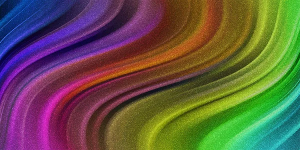 Wavy Background Glitter Luxury Background Colorful Rainbow Background — Stock Photo, Image