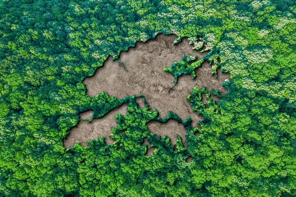 Sustainable habitat Map of Hong Kong, Environment concept