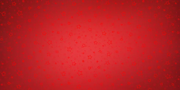 Röd Jul Bakgrund Röda Stora Och Små Stjärnor Jul Dekoration — Stockfoto