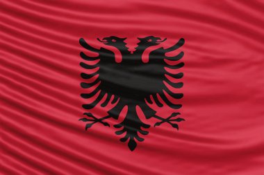 Arnavutluk Bayrak Dalgası Kapandı, ulusal bayrak arkaplan