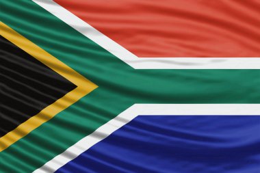 Güney Afrika Bayrak Dalgası Ulusal Bayrak Arkaplanı
