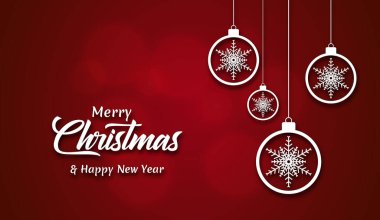 Gerçekçi unsurlara sahip Noel arkaplanı