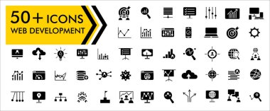 Hava durumu simgeleri ağ için hizaya girsin. Hava, bulutlar, rüzgar, güneş, ay, kar taneleri, güneşli bir gün.