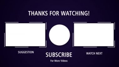 YouTube Bitiş Ekranı, Ekran Canlandırmasını Bitir