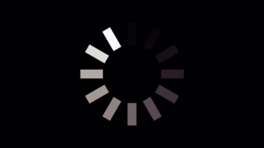 animasyon - çember simgesi yükleme gif, ekran gif, yükleme videosu, spin gif, video yükleme animasyonu, video yükleme, siyah arkaplan