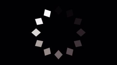 animasyon - çember simgesi yükleme gif, ekran gif, yükleme videosu, spin gif, video yükleme animasyonu, video yükleme, siyah arkaplan