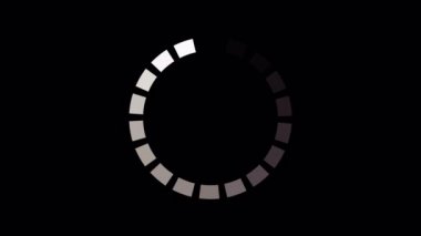 animasyon - çember simgesi yükleme gif, ekran gif, yükleme videosu, spin gif, video yükleme animasyonu, video yükleme, siyah arkaplan