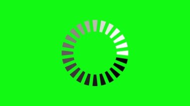 animasyon - çember simgesi yükleme gif, ekran gif, yükleme videosu, spin gif, video yükleme animasyonu, video yükleme, yeşil arkaplan