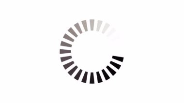 animasyon - çember simgesi yükleme gif, ekran gif, yükleme videosu, spin gif, video yükleme animasyonu, video yükleme, beyaz arkaplan