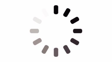 animasyon - çember simgesi yükleme gif, ekran gif, yükleme videosu, spin gif, video yükleme animasyonu, video yükleme, beyaz arkaplan