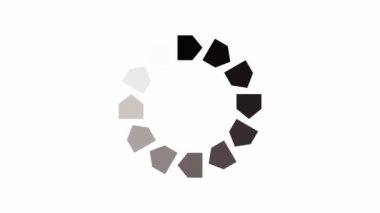 animasyon - çember simgesi yükleme gif, ekran gif, yükleme videosu, spin gif, video yükleme animasyonu, video yükleme, beyaz arkaplan