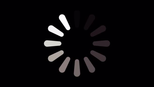 Animation Loading Circle Icon Loading Gif Loading Screen Gif Loading — Stock Video