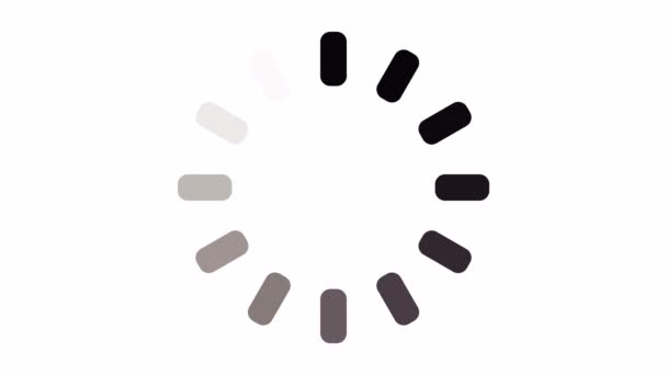 Animation Loading Circle Icon Loading Gif Loading Screen Gif Loading — Stock Video