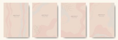 Soyut örtüler. Moda vektör illüstrasyonu.