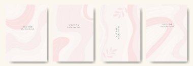 Modern soyut örtüler. cool gradient şekilleri bileşimi, vektör boyası dokusu.