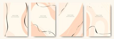 Soyut vektör arkaplanı. Modern moda stili.