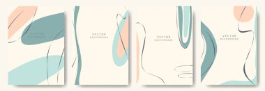 Modern soyut arka planlar. vektör illüstrasyonu.