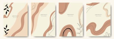 Soyut arka planlar dizisi. vektör illüstrasyonu.