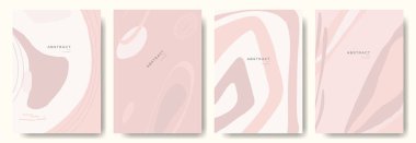 Modern soyut örtüler. cool gradient şekilleri bileşimi, vektör boyası dokusu.