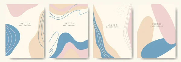 Moderne Abstrakte Einbände Coole Verlaufsformen Komposition Vektorillustration Für Ihr Webdesign — Stockvektor